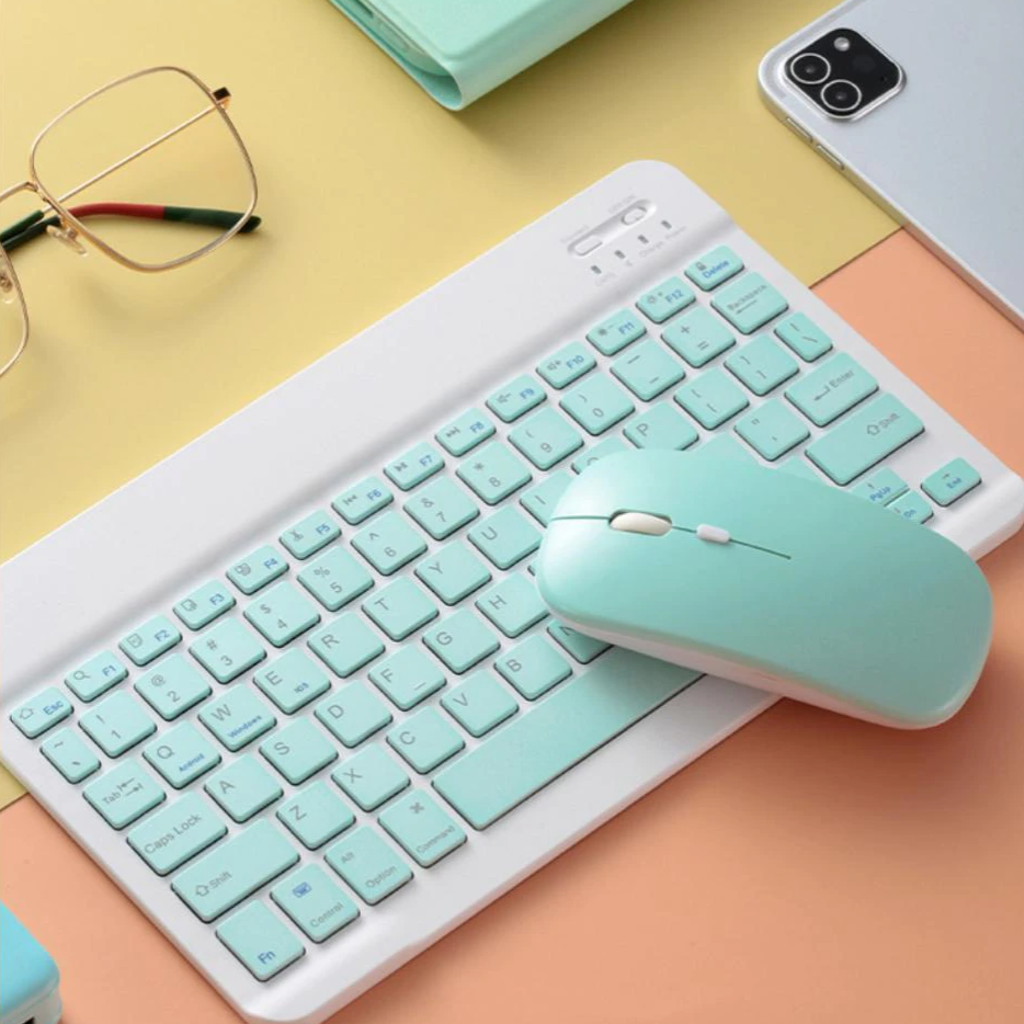 Clavier et souris sans fil de X10 - X10 Maroc - Livraison gratuite - Vert