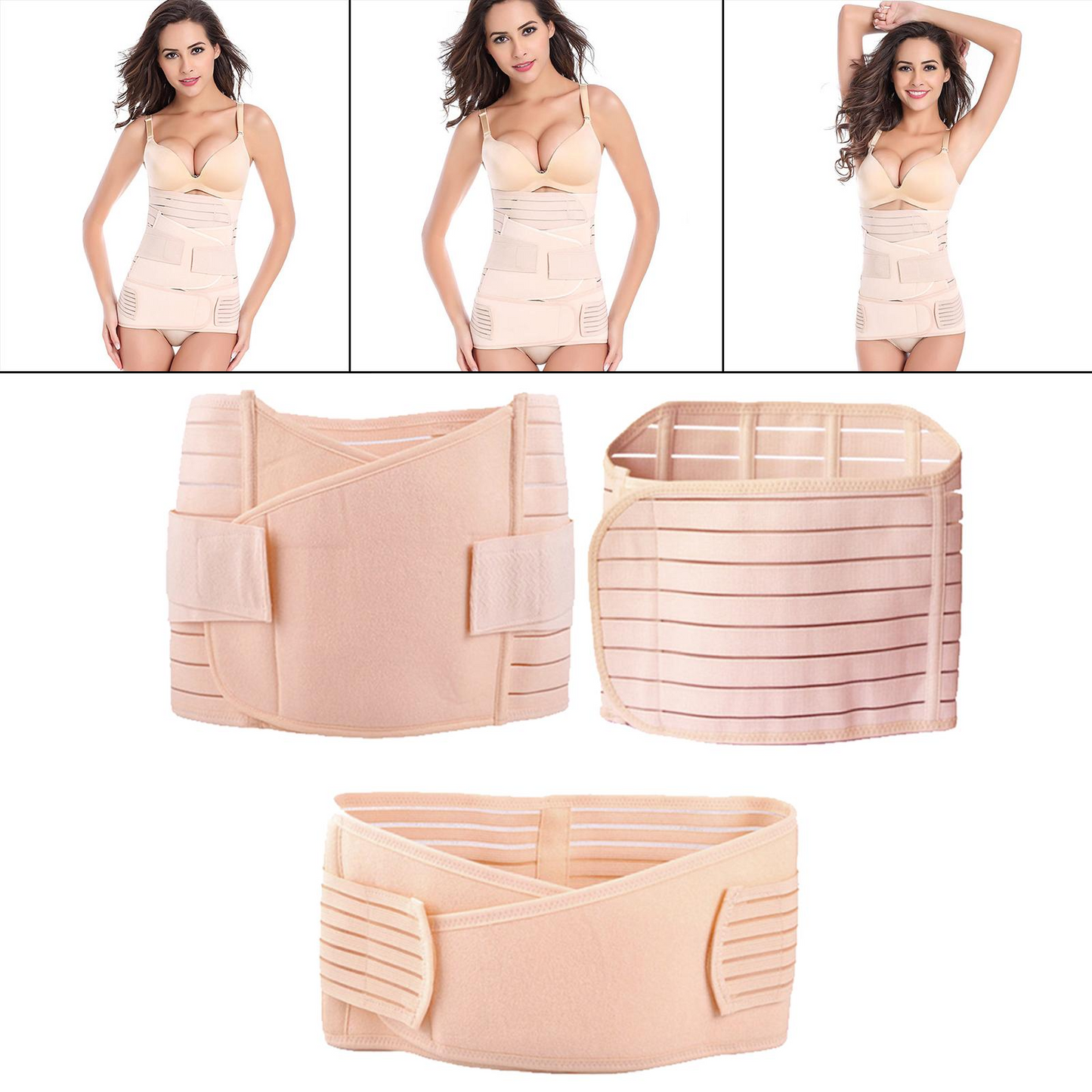 Ceinture remodelante post-partum (3 pcs)