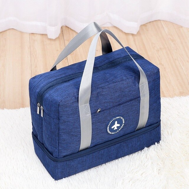 X10-Double grand sac de voyage - X10 Maroc - Livraison gratuite - Bleu marine