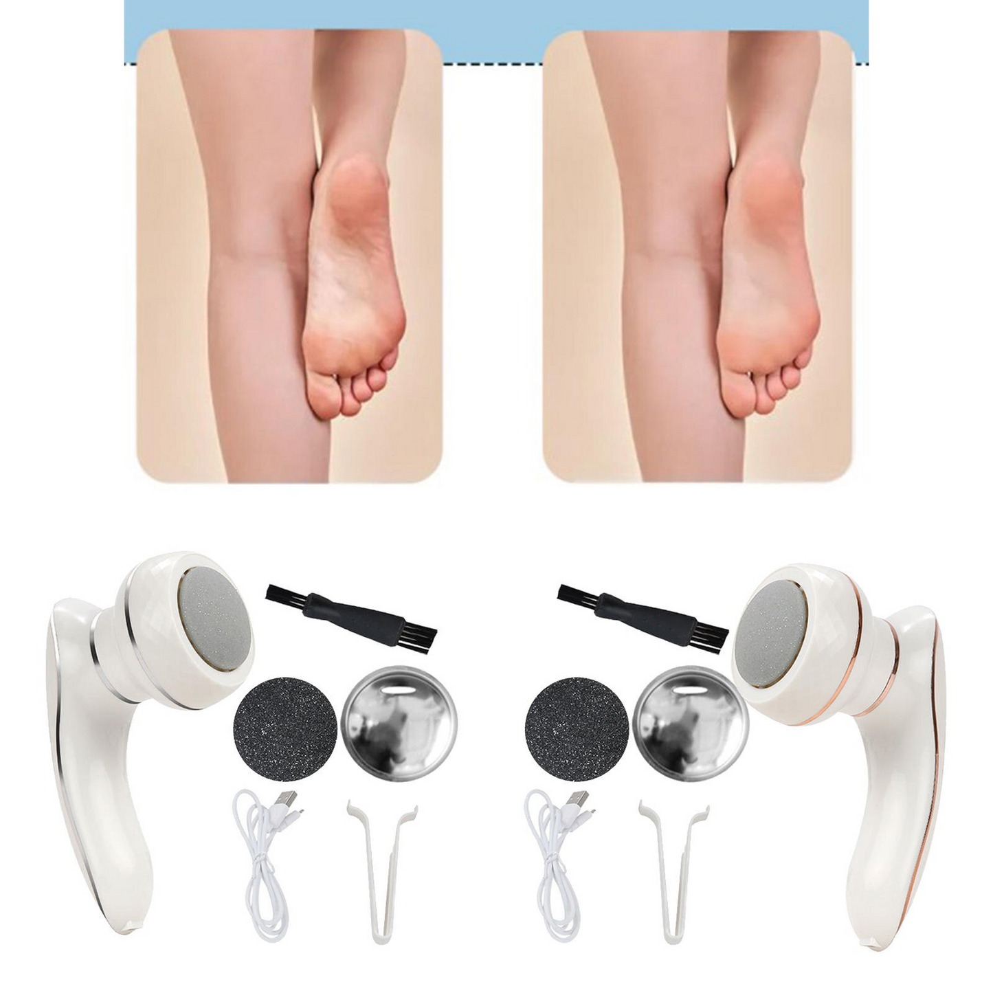 Ponceuse électrique pour les pieds