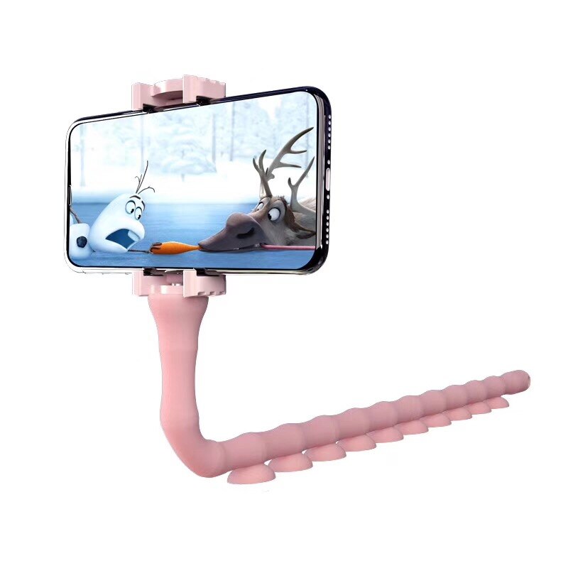 Support de téléphone Octopus en caoutchouc à 360 degrés