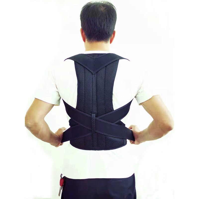 Correcteur de posture du dos pour hommes et femmes, l'attelle de clavicule prend en charge l'affaissement et la flexion sur l'adolescent réglable - X10 Maroc - Livraison gratuite - Default Title