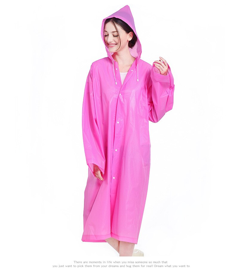 Manteau de pluie imperméable - X10 Maroc - Livraison gratuite - Rose