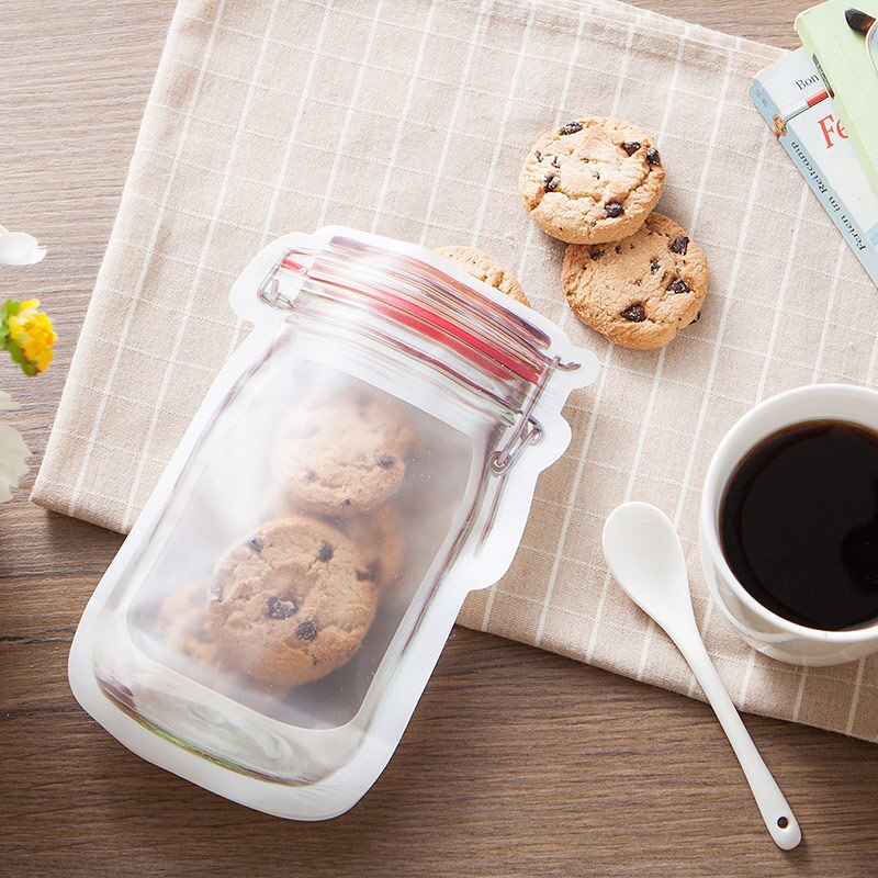 10 sacs réutilisables de conservation des aliments