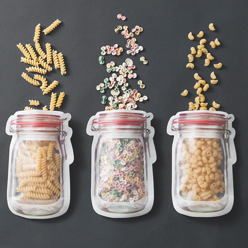 10 sacs réutilisables de conservation des aliments