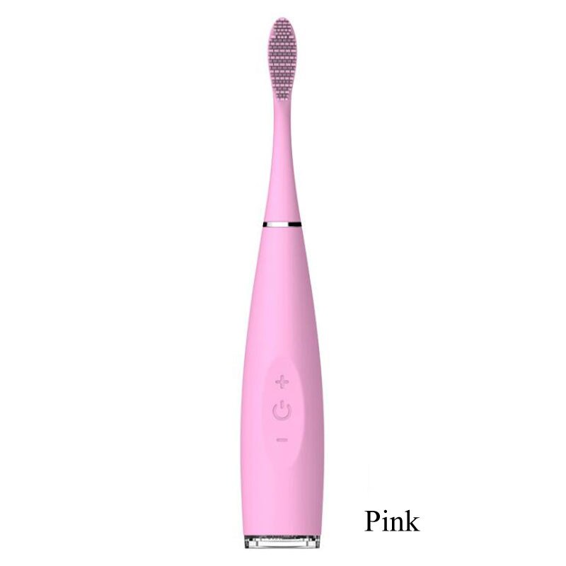 Brosse à Dents Rechargeable Electrique en Silicone - X10 Maroc - Livraison gratuite - pink