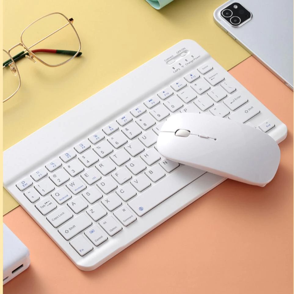 Clavier et souris sans fil de X10 - X10 Maroc - Livraison gratuite - Blanc