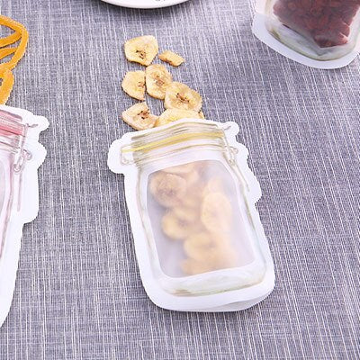 10 sacs réutilisables de conservation des aliments