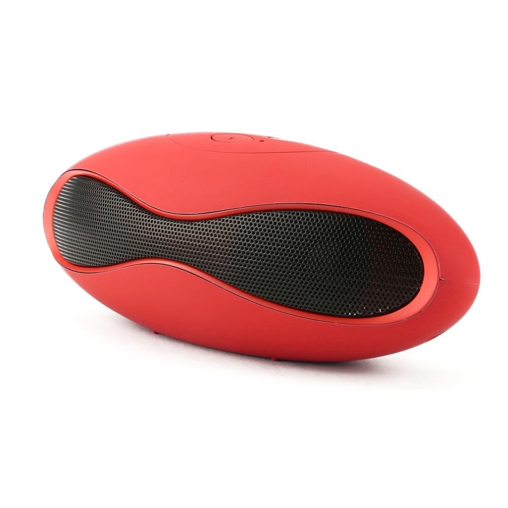 Haut-parleur Bluetooth 3D, mini sans fil, - X10 Maroc - Livraison gratuite - Red