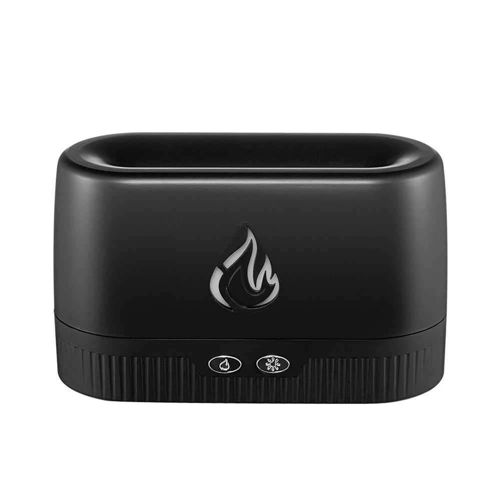 Diffuseur d'huiles essentielles à ultrasons, désodorisant humidificateur pour la maison - X10 Maroc - Livraison gratuite - Black