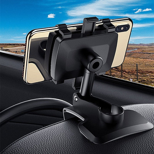 Support de téléphone portable rotatif pour voiture,
