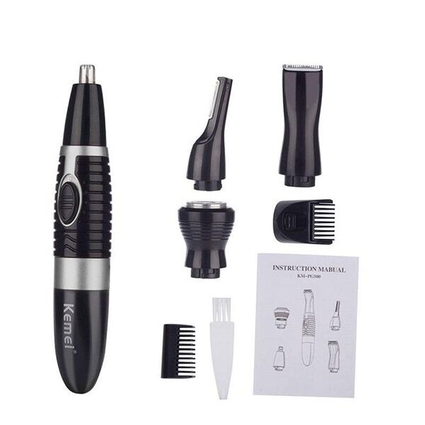 Rasoir Electrique Rechargeable 6 En 1 Noir